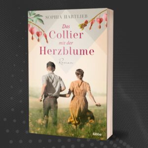 Cover des Romans "Das Collier mit der Herzblume" von Sophia Hartlieb