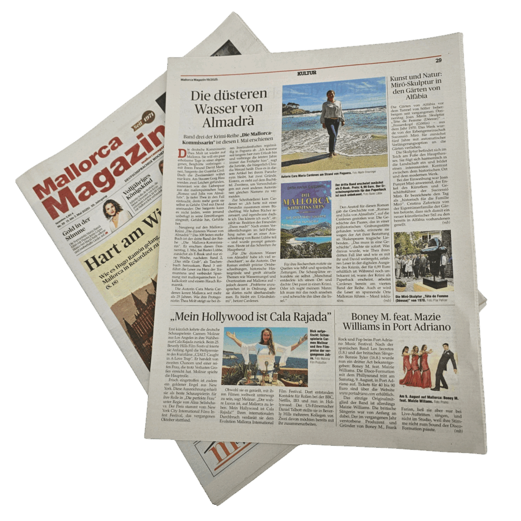Der Zeitungsartikel im Mallorca-Magazin